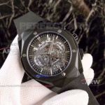 Perfect Replica Big Bang Hublot Watches Black Skeleton Dial